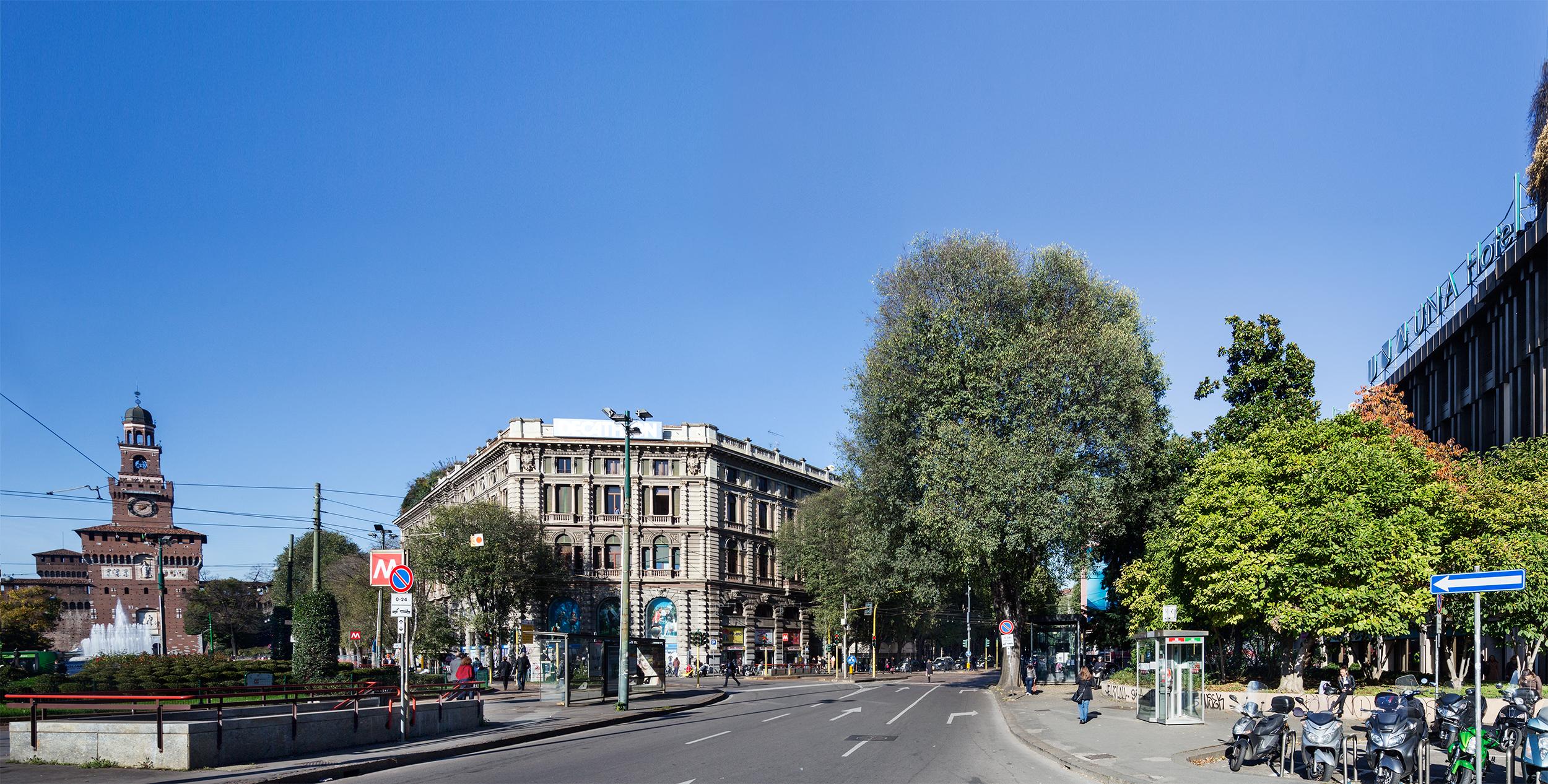 Una Hotels Cusani Milano Bagian luar foto